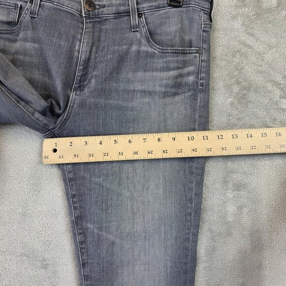 AG Adriano Goldschmied Jeans Womens 30R Gray The Harper Slim Fit Stretch Denim - Picture 6 of 12